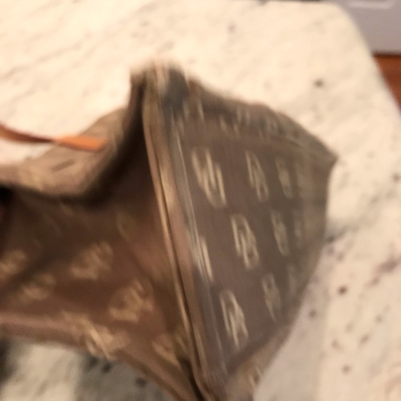 Dooney & Bourke Vintage Signature Logo Tote - Picture 12 of 13